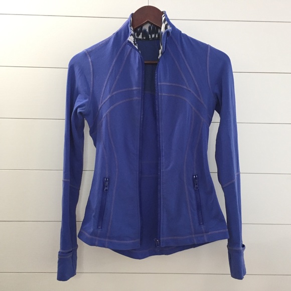 🛑 SOLD! LULULEMON Electric Blue Define Jacket - Picture 8 of 16